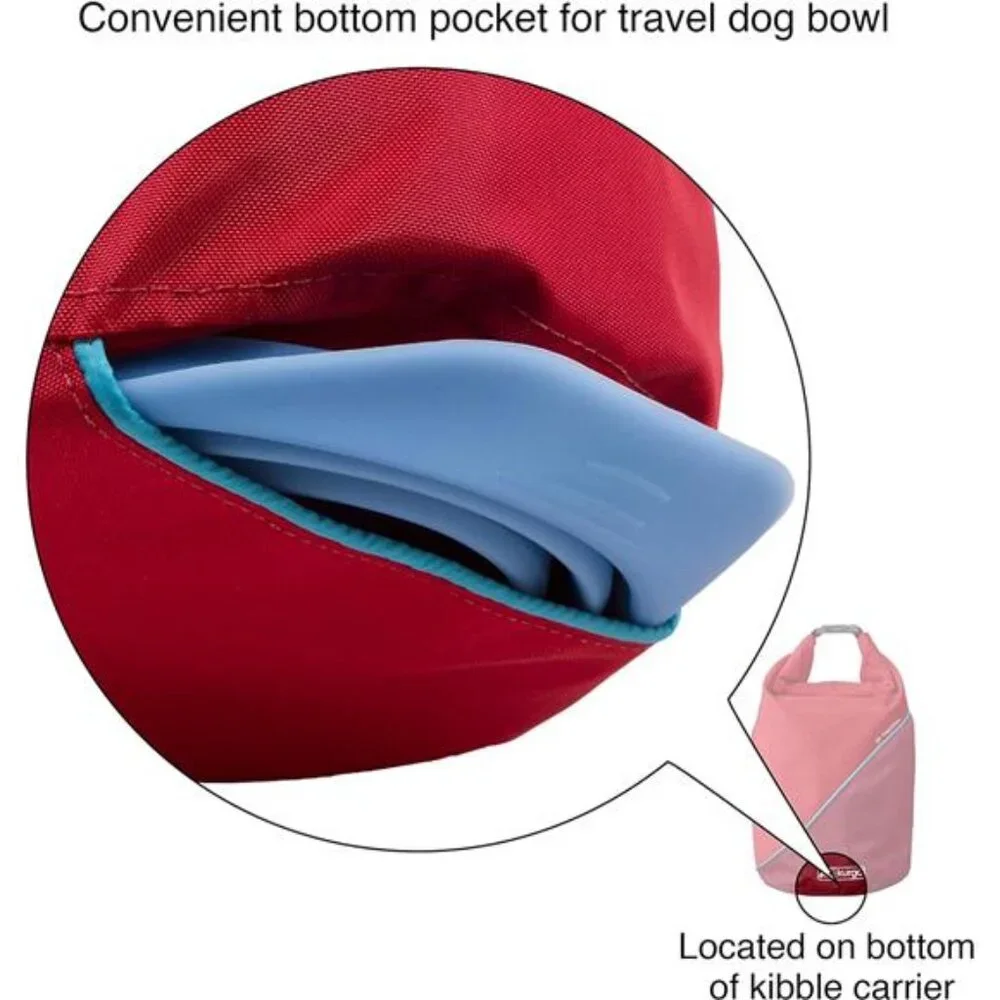 Dog Food Travel Bag | Pet Food Travel Storage Container | Dog Travel Accessories